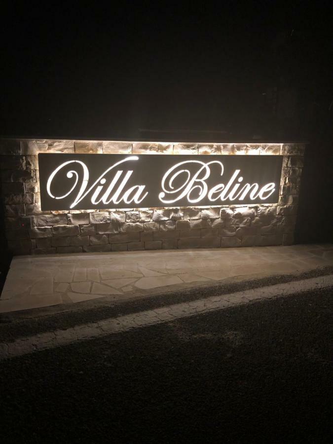 Villa Beline direct aan zee, verwarmd zwembad en sauna Tribanj-Kruscica Buitenkant foto