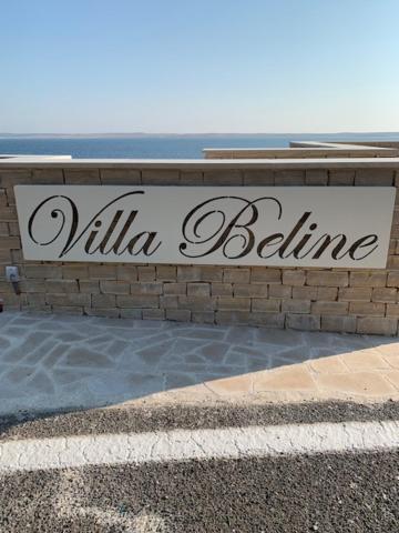 Villa Beline direct aan zee, verwarmd zwembad en sauna Tribanj-Kruscica Buitenkant foto